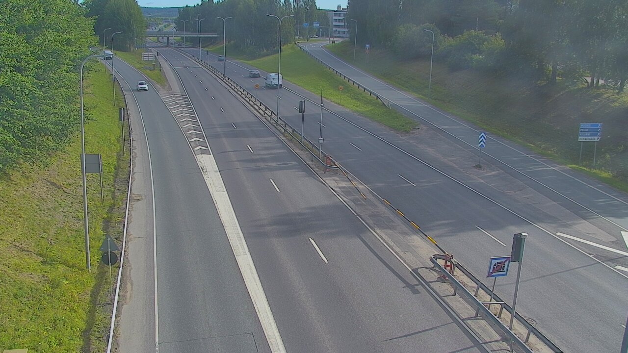 Weather Camera Image Road 4, Rovaniemi, Revontuli pohjoinen, Rovaniemi, Lappi