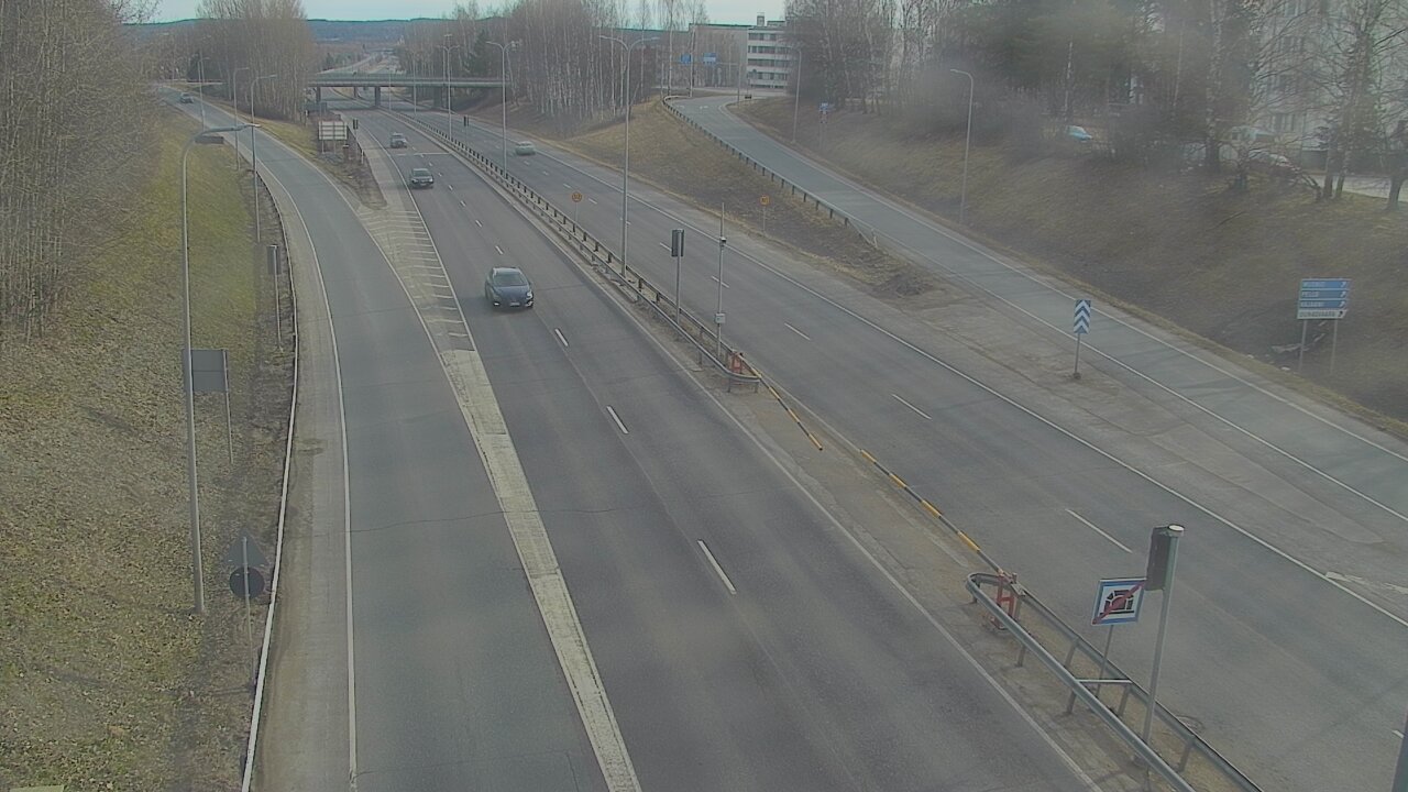 Weather Camera Image Väg 4, Rovaniemi, Revontuli pohjoinen, Rovaniemi, Lappi