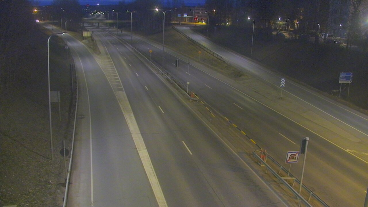 Weather Camera Image Väg 4, Rovaniemi, Revontuli pohjoinen, Rovaniemi, Lappi