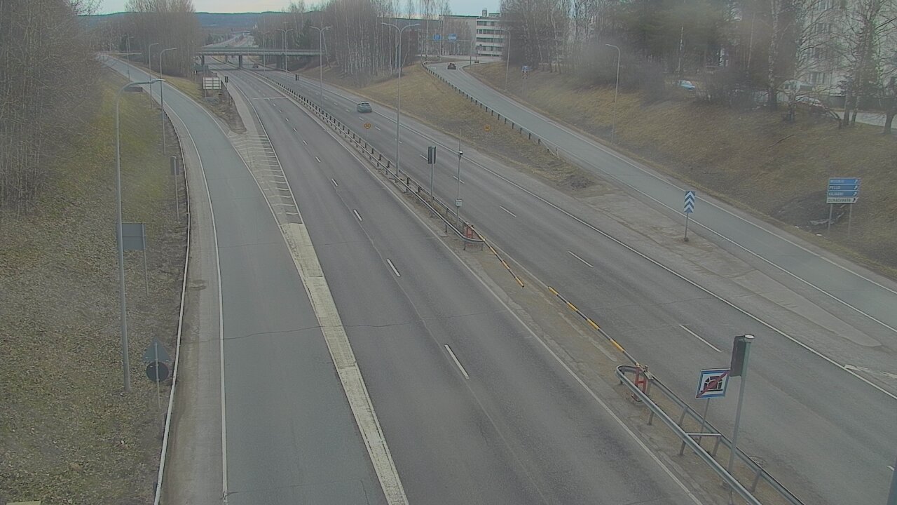 Weather Camera Image Väg 4, Rovaniemi, Revontuli pohjoinen, Rovaniemi, Lappi