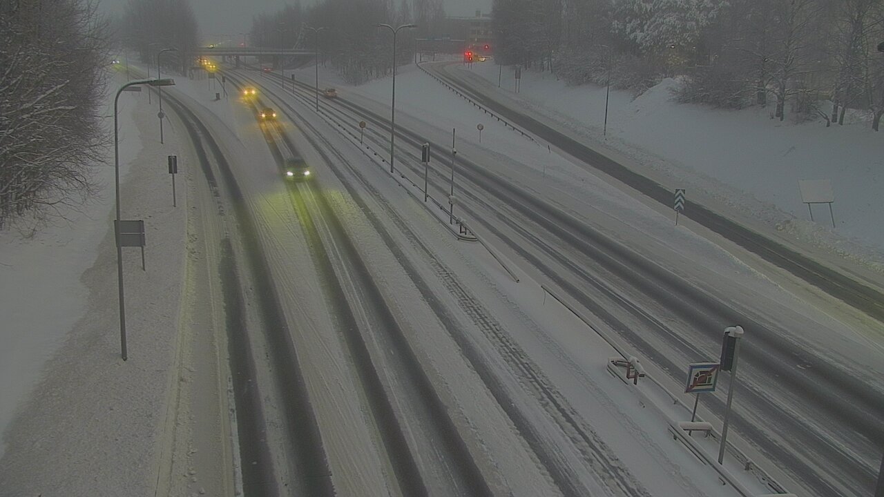 Weather Camera Image Road 4, Rovaniemi, Revontuli pohjoinen, Rovaniemi, Lappi