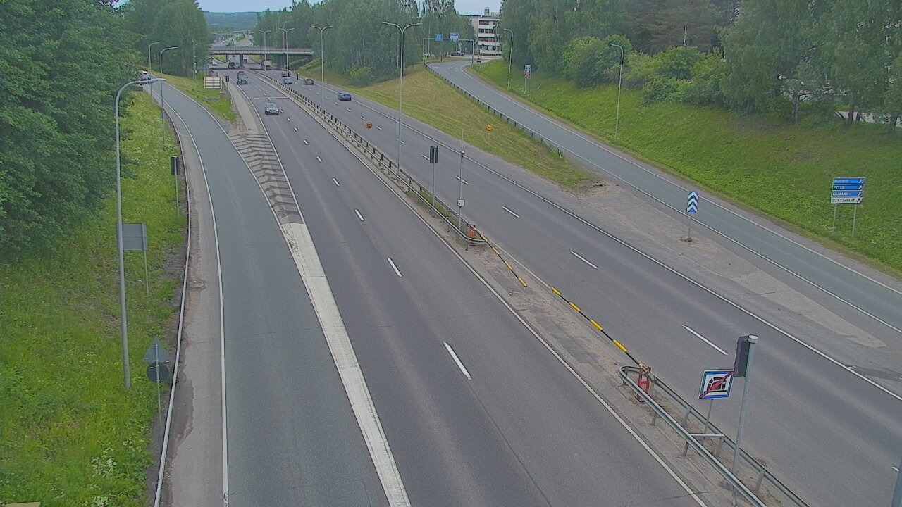 Weather Camera Image Väg 4, Rovaniemi, Revontuli pohjoinen, Rovaniemi, Lappi