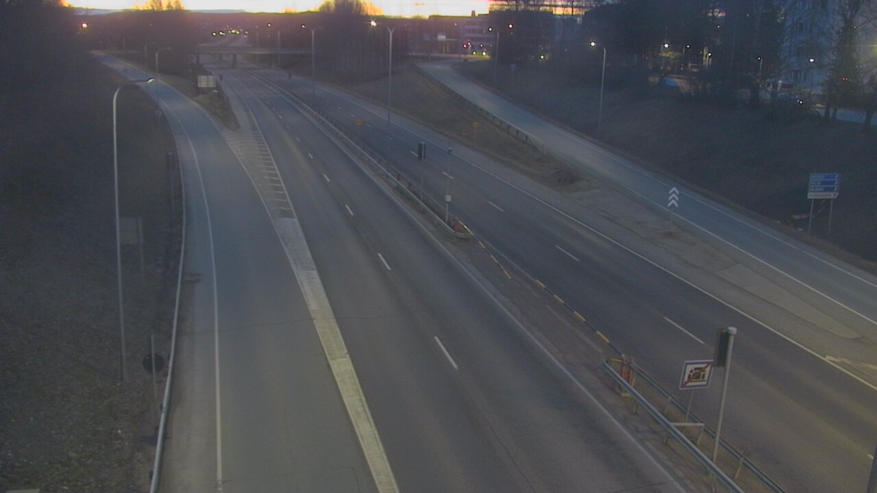 Weather Camera Image Väg 4, Rovaniemi, Revontuli pohjoinen, Rovaniemi, Lappi