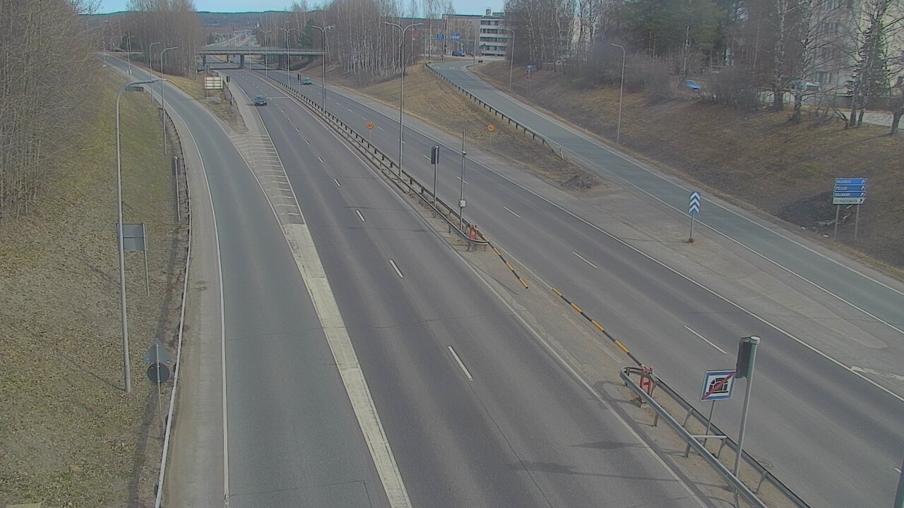 Weather Camera Image Väg 4, Rovaniemi, Revontuli pohjoinen, Rovaniemi, Lappi