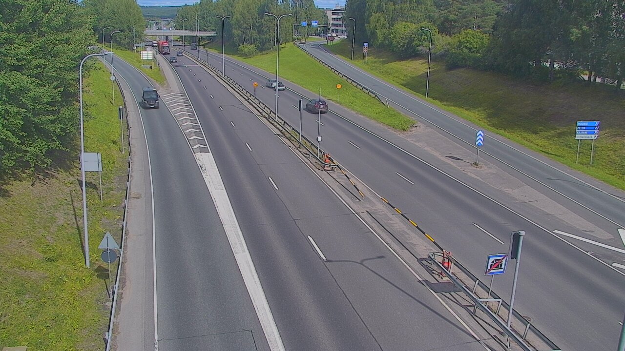 Weather Camera Image Road 4, Rovaniemi, Revontuli pohjoinen, Rovaniemi, Lappi