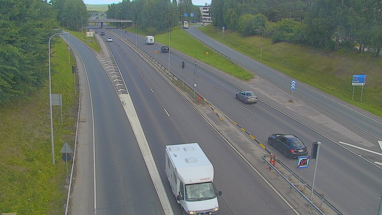 Weather Camera Image Road 4, Rovaniemi, Revontuli pohjoinen, Rovaniemi, Lappi