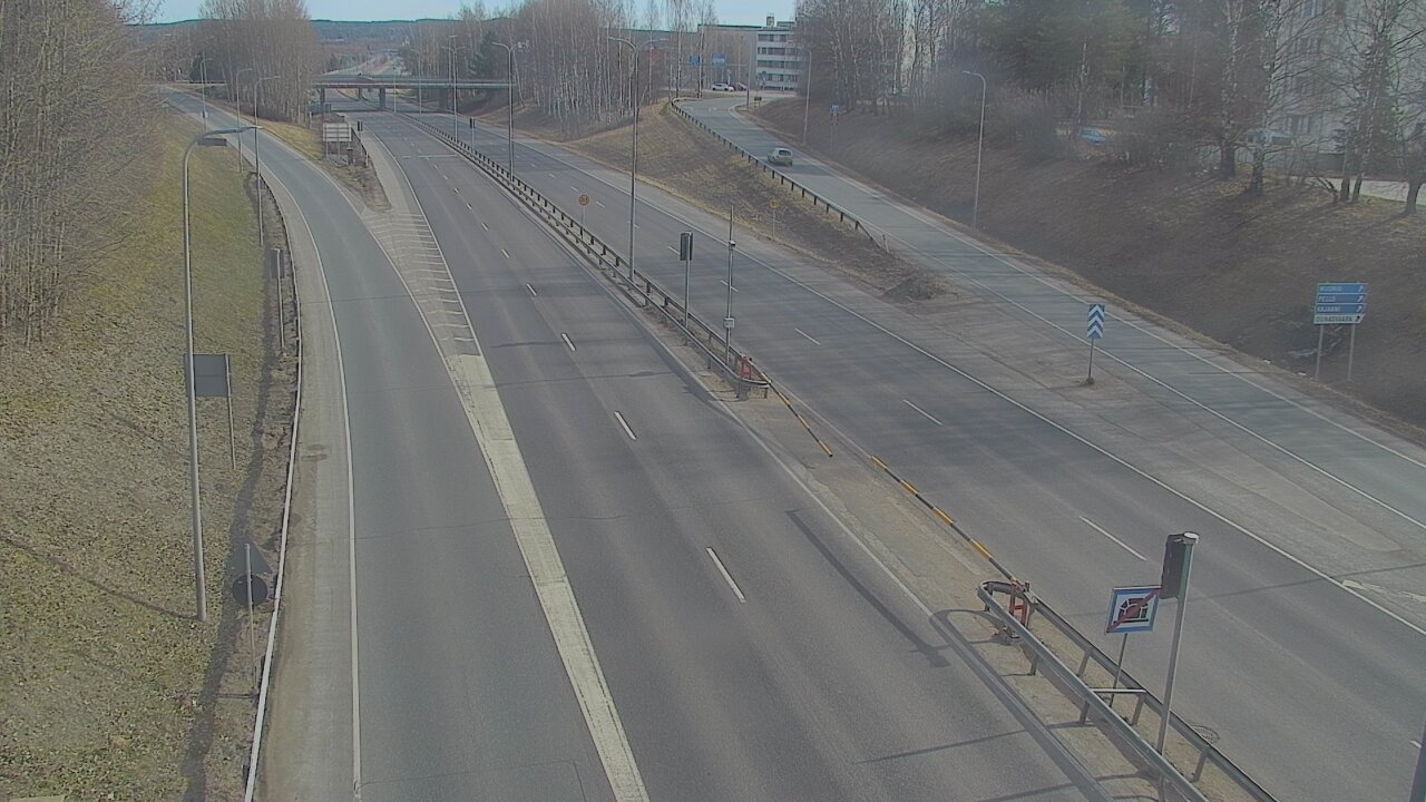 Weather Camera Image Väg 4, Rovaniemi, Revontuli pohjoinen, Rovaniemi, Lappi