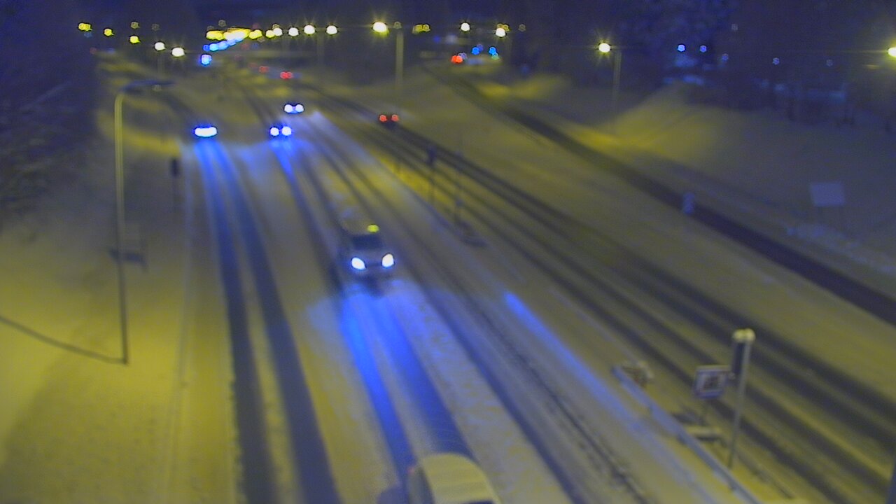 Weather Camera Image Väg 4, Rovaniemi, Revontuli pohjoinen, Rovaniemi, Lappi