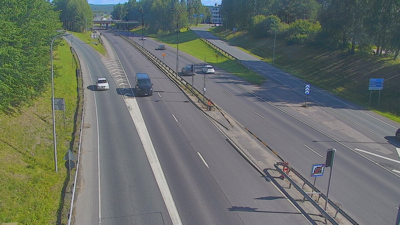Weather Camera Image Road 4, Rovaniemi, Revontuli pohjoinen, Rovaniemi, Lappi