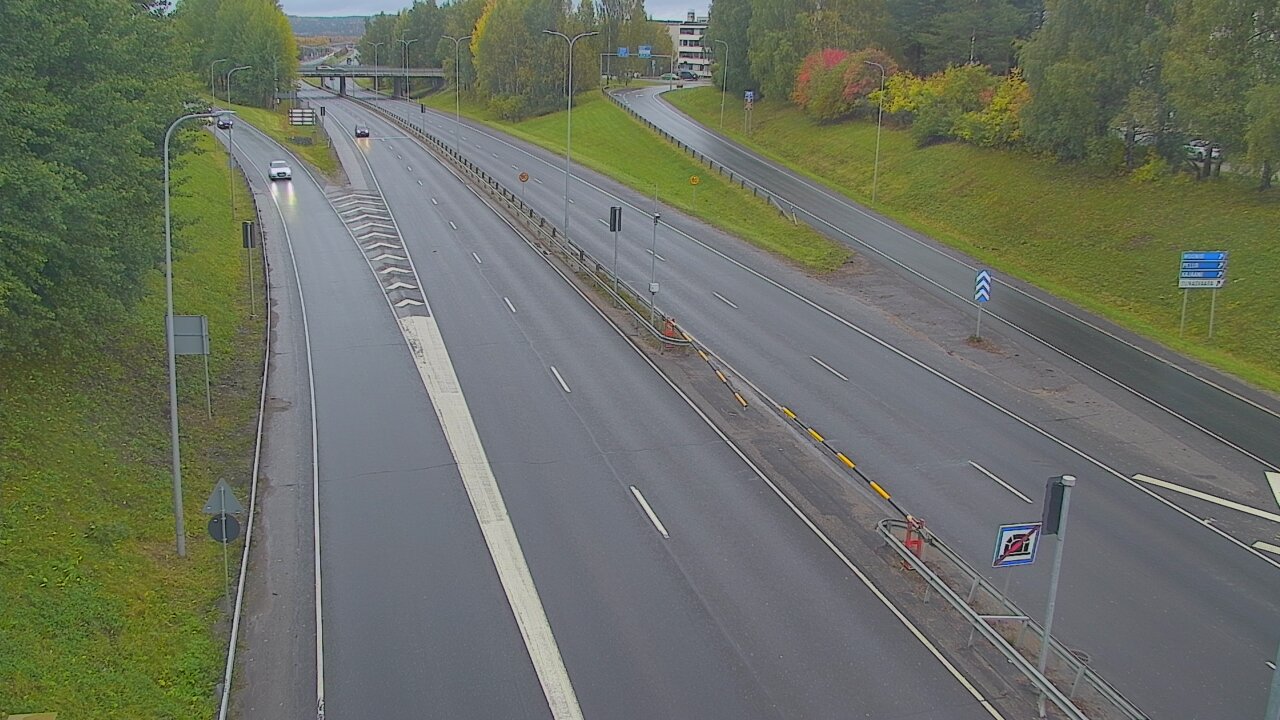 Weather Camera Image Road 4, Rovaniemi, Revontuli pohjoinen, Rovaniemi, Lappi