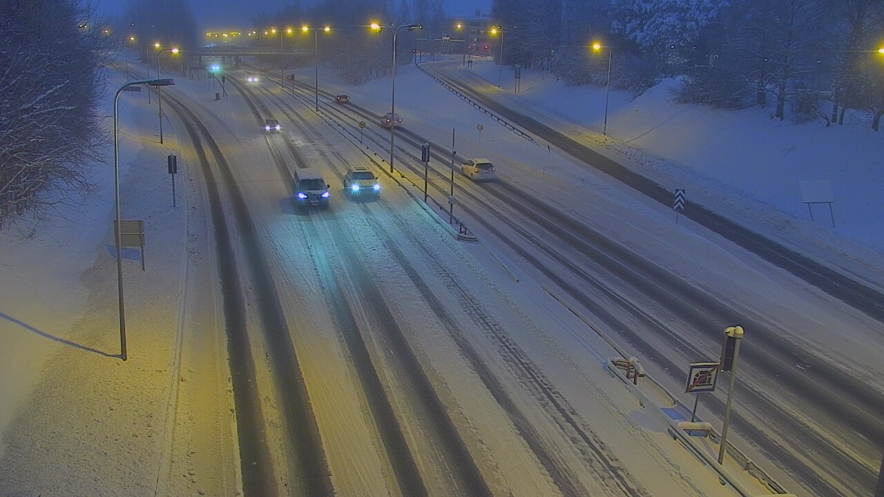 Weather Camera Image Road 4, Rovaniemi, Revontuli pohjoinen, Rovaniemi, Lappi