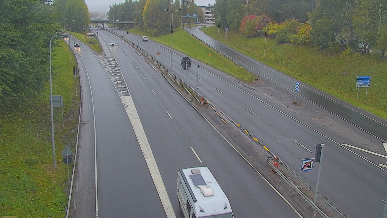 Weather Camera Image Väg 4, Rovaniemi, Revontuli pohjoinen, Rovaniemi, Lappi