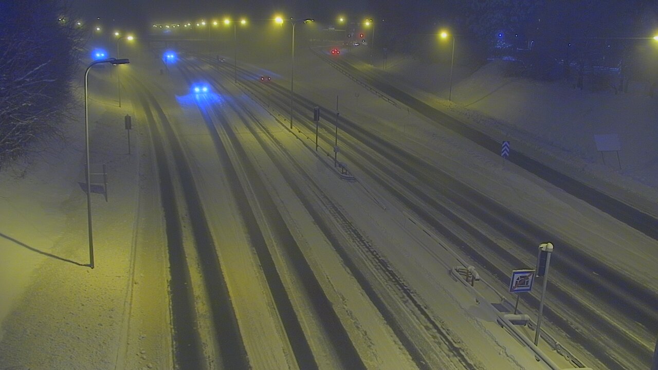 Weather Camera Image Väg 4, Rovaniemi, Revontuli pohjoinen, Rovaniemi, Lappi