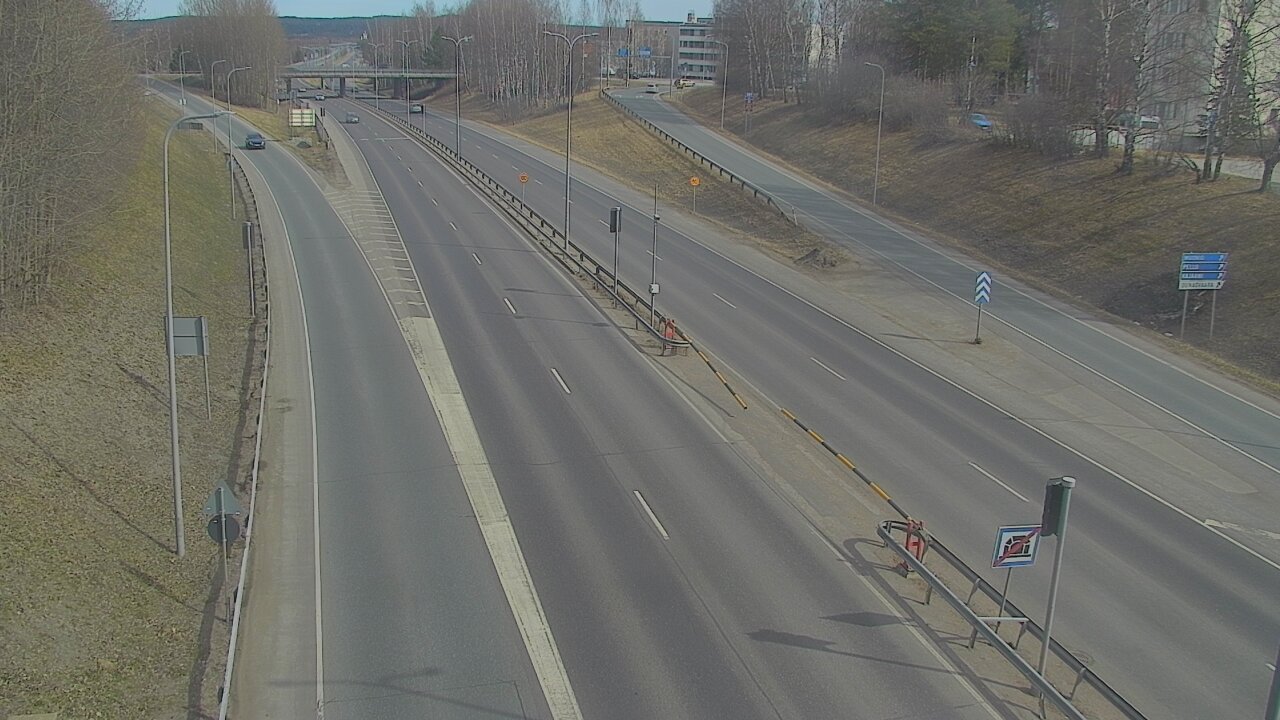 Weather Camera Image Väg 4, Rovaniemi, Revontuli pohjoinen, Rovaniemi, Lappi