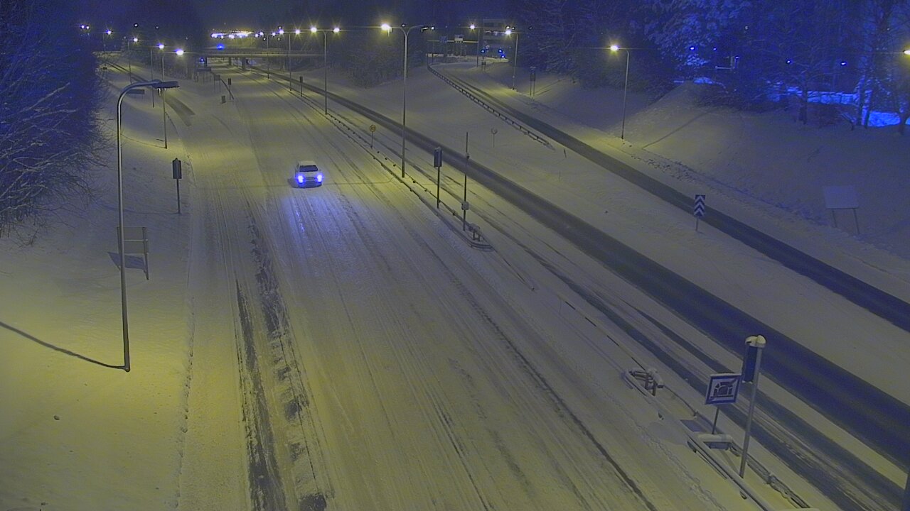 Weather Camera Image Road 4, Rovaniemi, Revontuli pohjoinen, Rovaniemi, Lappi