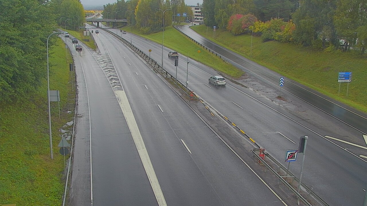 Weather Camera Image Väg 4, Rovaniemi, Revontuli pohjoinen, Rovaniemi, Lappi