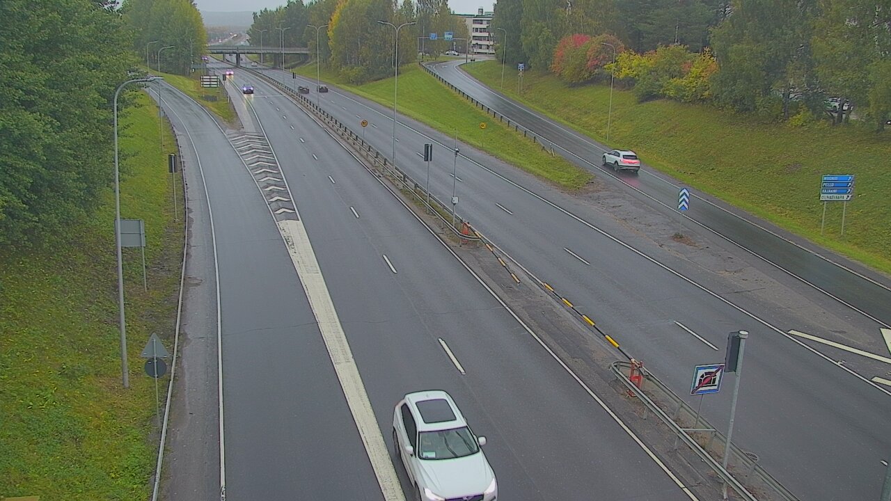 Weather Camera Image Road 4, Rovaniemi, Revontuli pohjoinen, Rovaniemi, Lappi