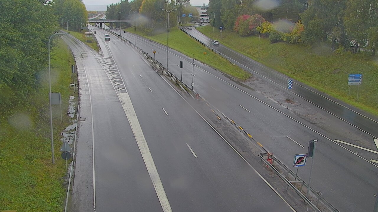 Weather Camera Image Väg 4, Rovaniemi, Revontuli pohjoinen, Rovaniemi, Lappi