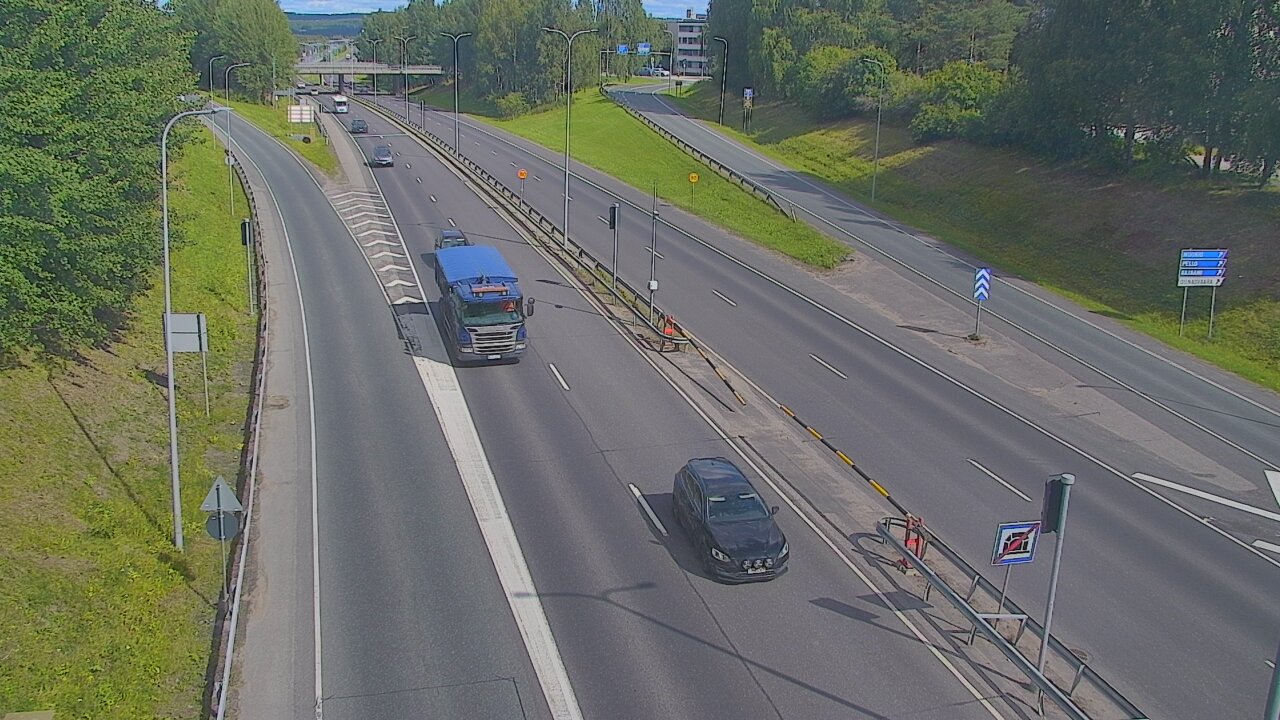 Weather Camera Image Road 4, Rovaniemi, Revontuli pohjoinen, Rovaniemi, Lappi