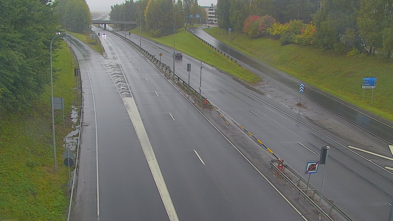 Weather Camera Image Väg 4, Rovaniemi, Revontuli pohjoinen, Rovaniemi, Lappi