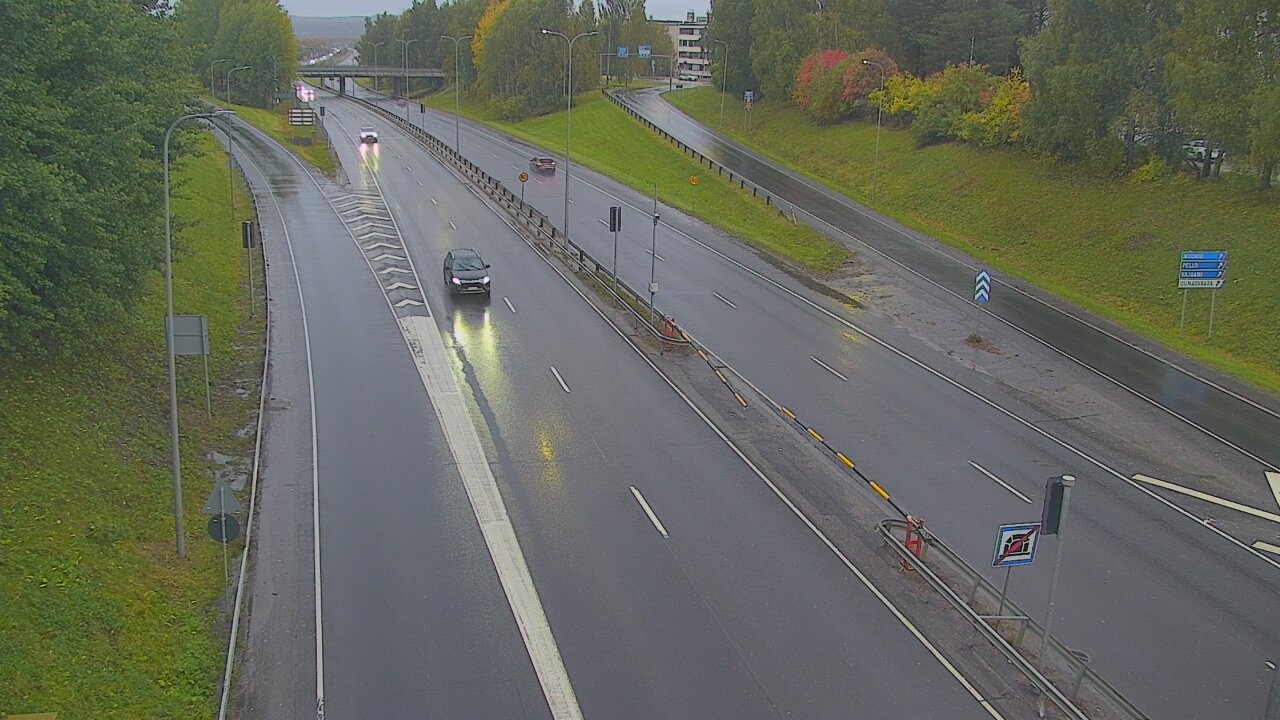 Weather Camera Image Road 4, Rovaniemi, Revontuli pohjoinen, Rovaniemi, Lappi