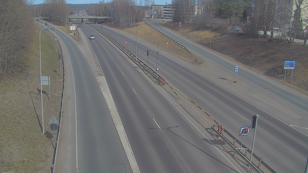 Weather Camera Image Väg 4, Rovaniemi, Revontuli pohjoinen, Rovaniemi, Lappi