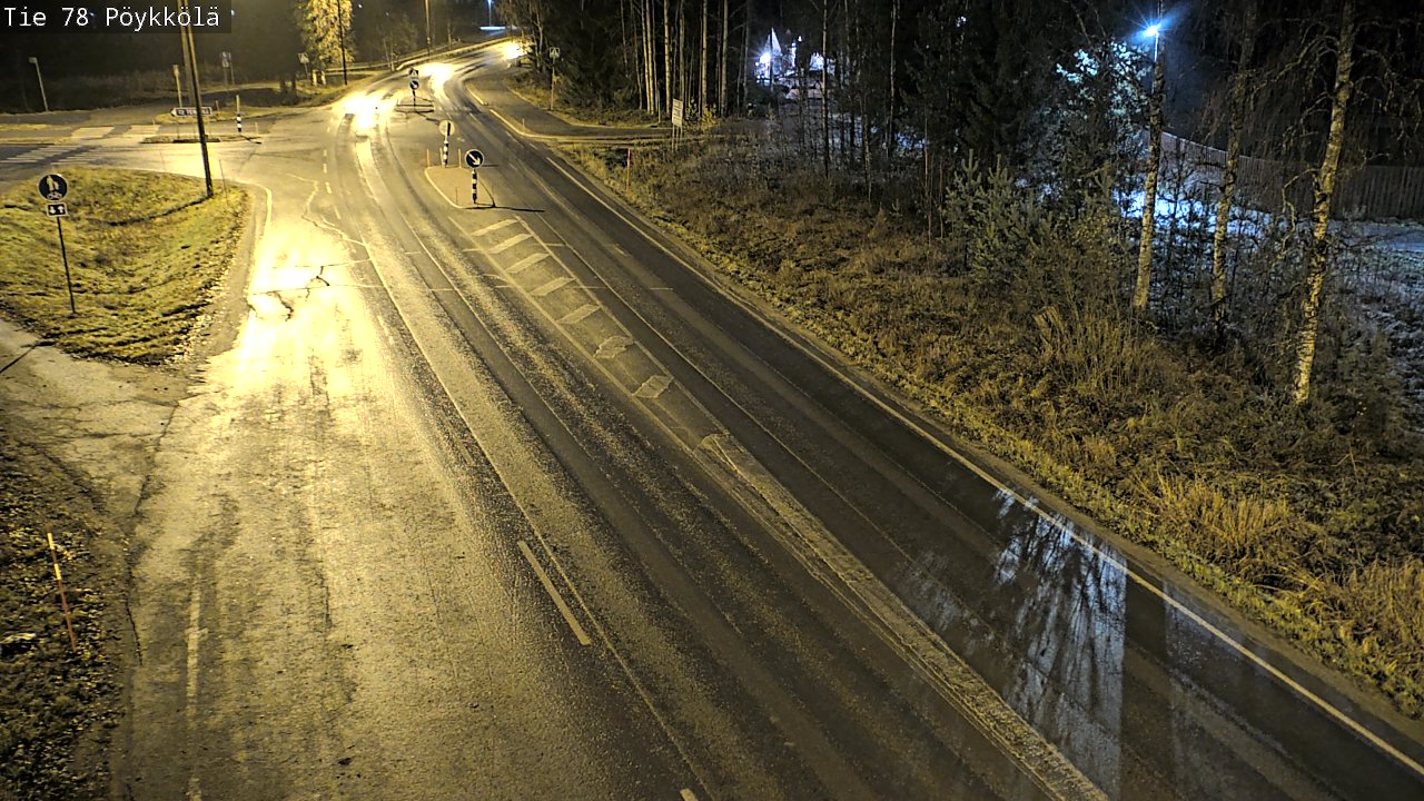 Kelikamerat Kuva Tie 78 Rovaniemi, Pöykkölä, Rovaniemi, Lappi