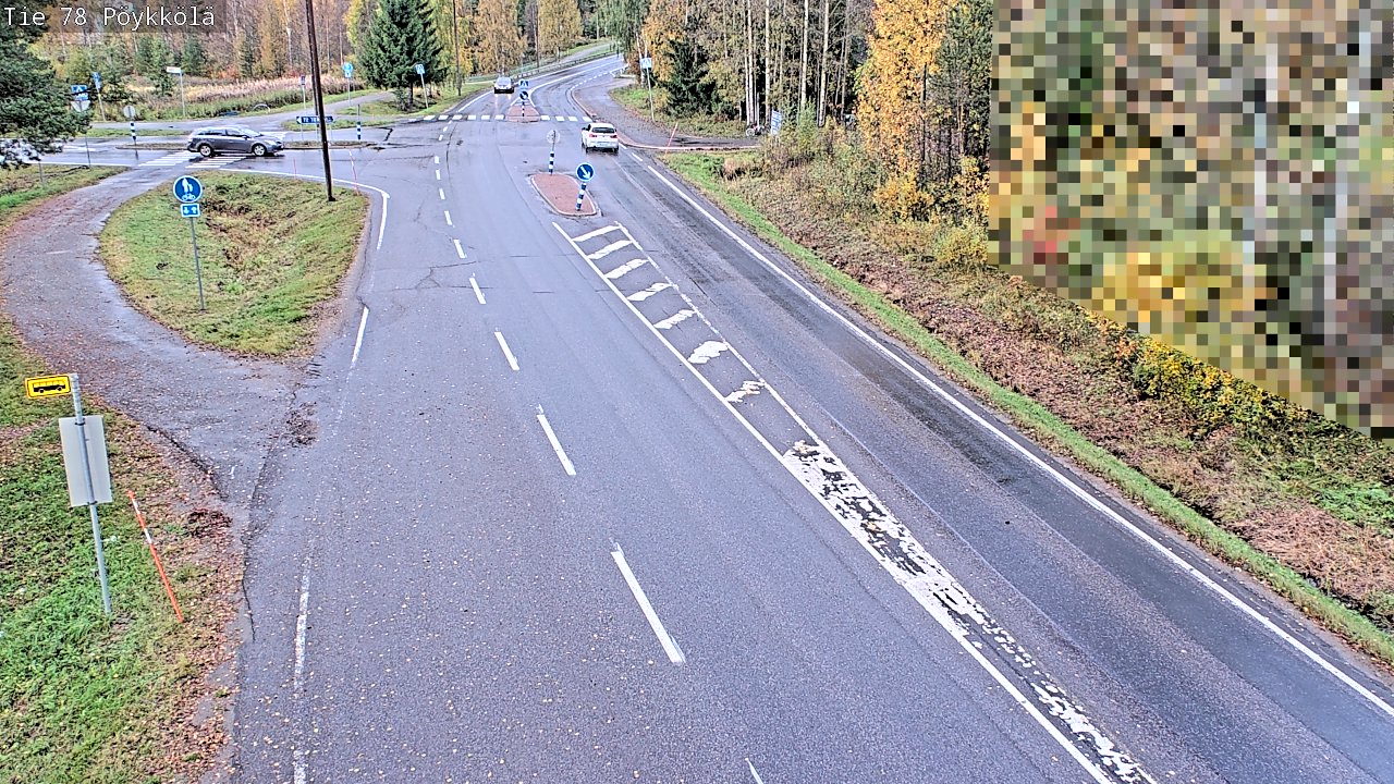 Kelikamerat Kuva Tie 78 Rovaniemi, Pöykkölä, Rovaniemi, Lappi