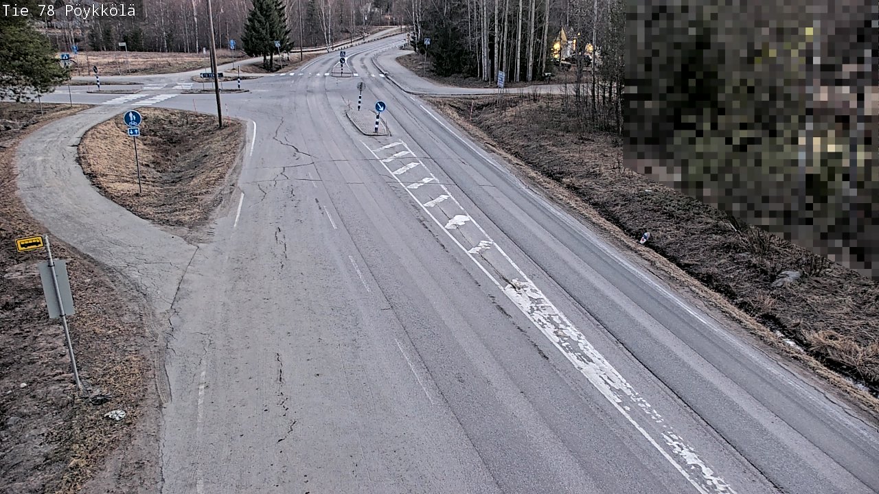 Kelikamerat Kuva Tie 78 Rovaniemi, Pöykkölä, Rovaniemi, Lappi