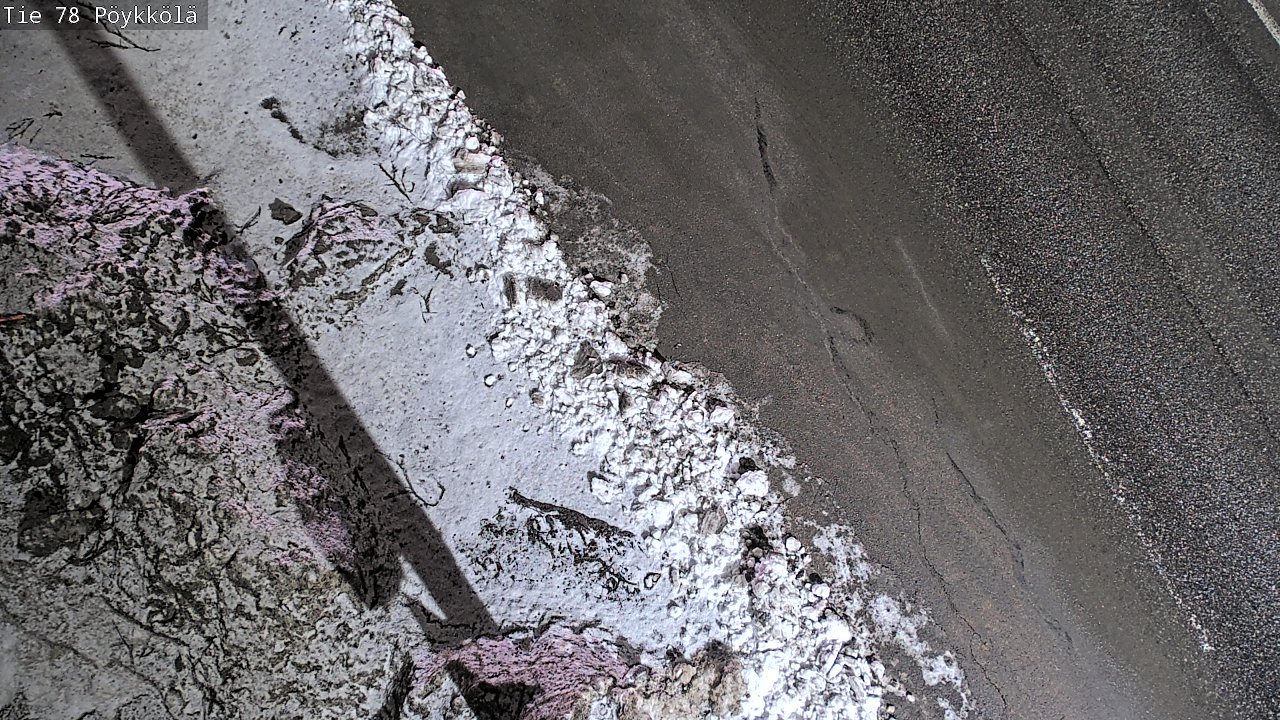 Kelikamerat Kuva Tie 78 Rovaniemi, Pöykkölä, Rovaniemi, Lappi