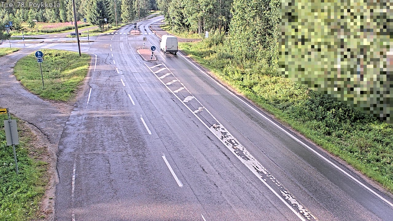 Kelikamerat Kuva Tie 78 Rovaniemi, Pöykkölä, Rovaniemi, Lappi