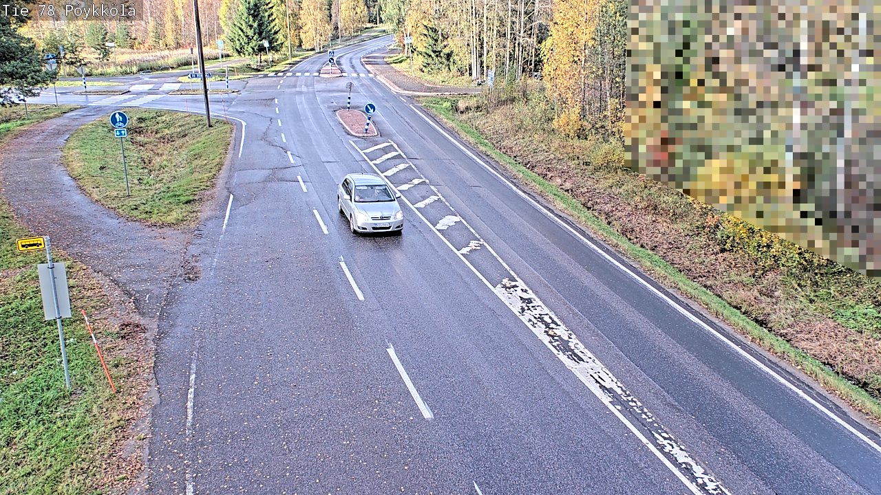Kelikamerat Kuva Tie 78 Rovaniemi, Pöykkölä, Rovaniemi, Lappi