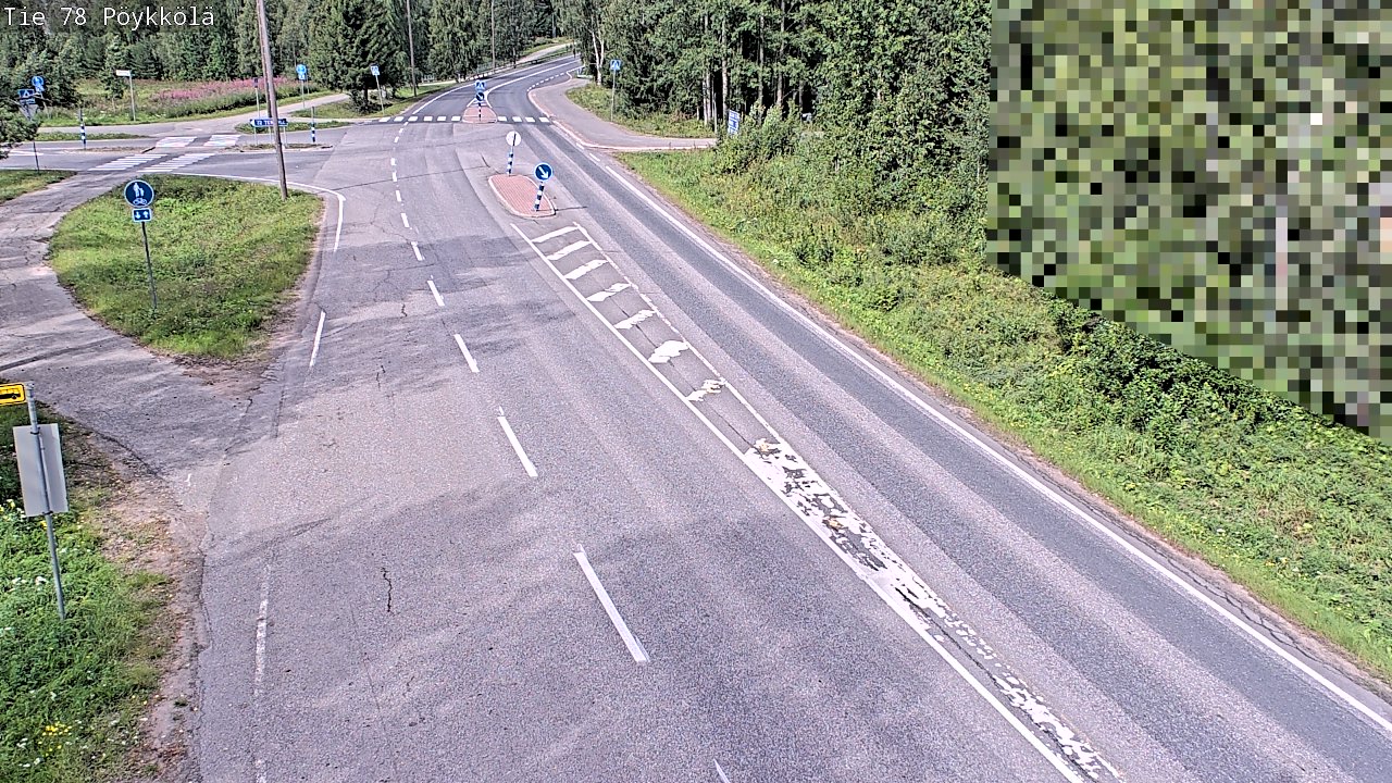 Kelikamerat Kuva Tie 78 Rovaniemi, Pöykkölä, Rovaniemi, Lappi