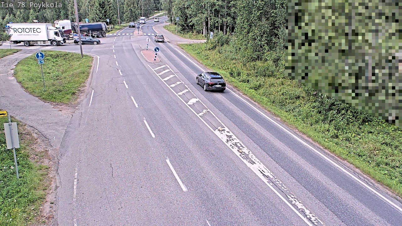 Kelikamerat Kuva Tie 78 Rovaniemi, Pöykkölä, Rovaniemi, Lappi