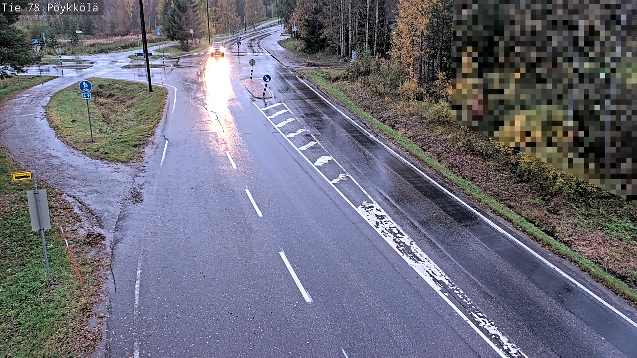 Kelikamerat Kuva Tie 78 Rovaniemi, Pöykkölä, Rovaniemi, Lappi