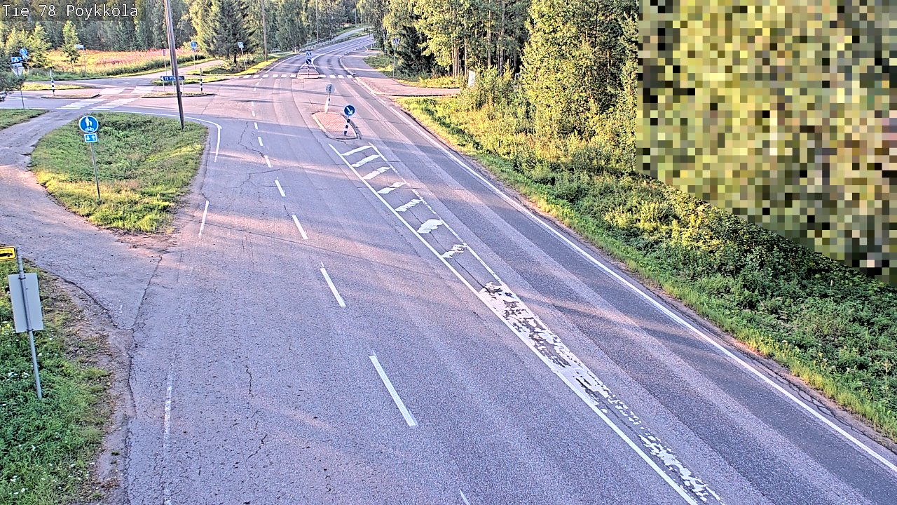 Kelikamerat Kuva Tie 78 Rovaniemi, Pöykkölä, Rovaniemi, Lappi