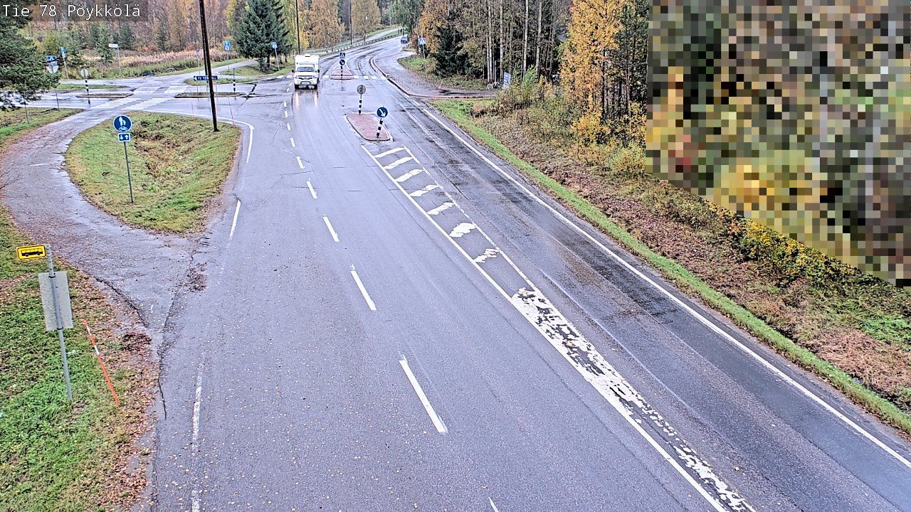 Kelikamerat Kuva Tie 78 Rovaniemi, Pöykkölä, Rovaniemi, Lappi