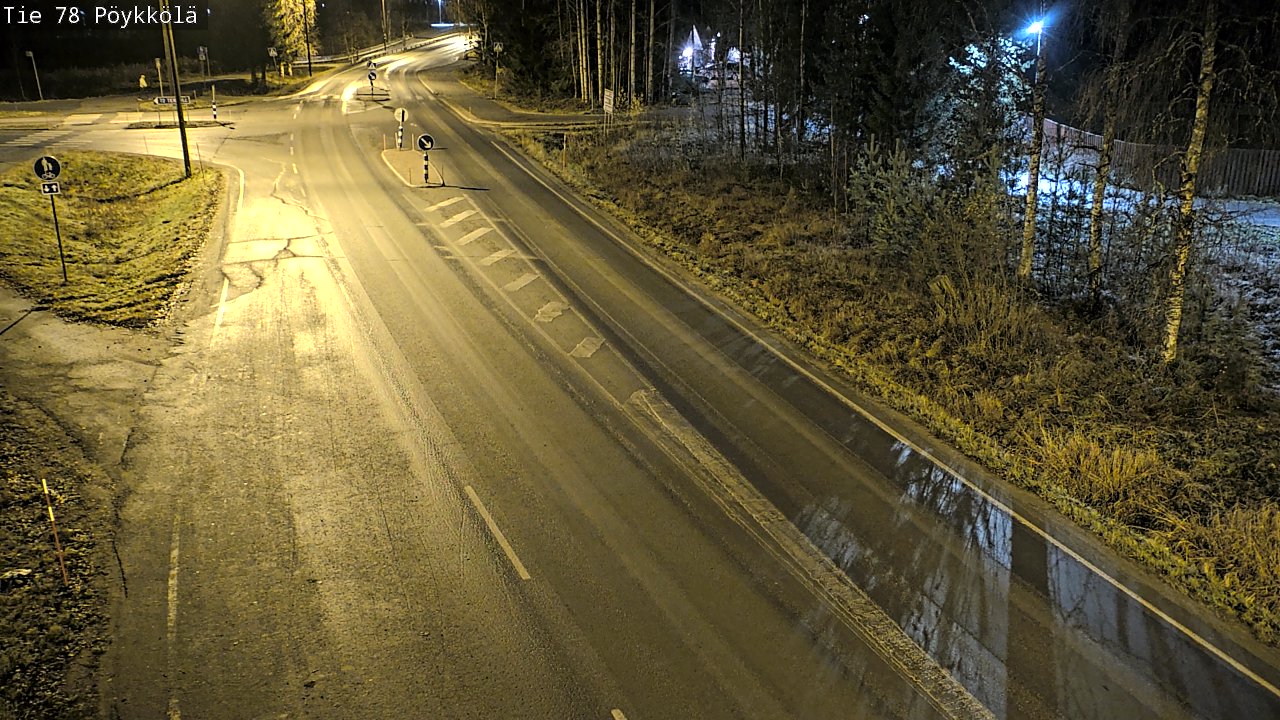 Kelikamerat Kuva Tie 78 Rovaniemi, Pöykkölä, Rovaniemi, Lappi