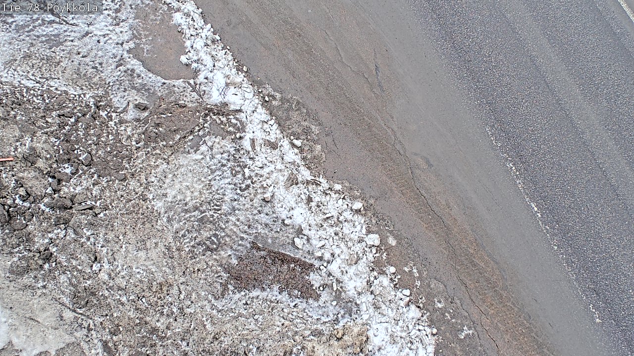 Kelikamerat Kuva Tie 78 Rovaniemi, Pöykkölä, Rovaniemi, Lappi