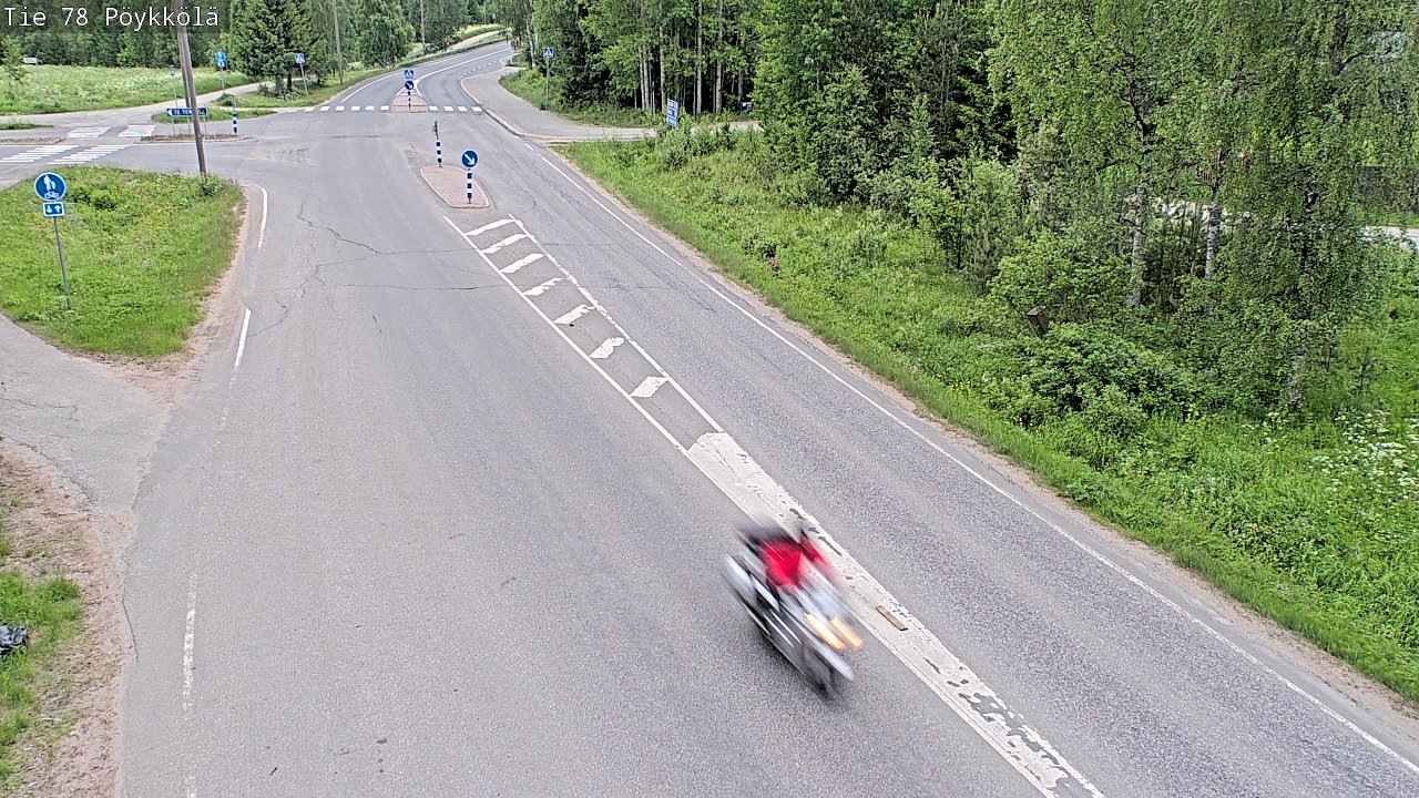 Kelikamerat Kuva Tie 78 Rovaniemi, Pöykkölä, Rovaniemi, Lappi