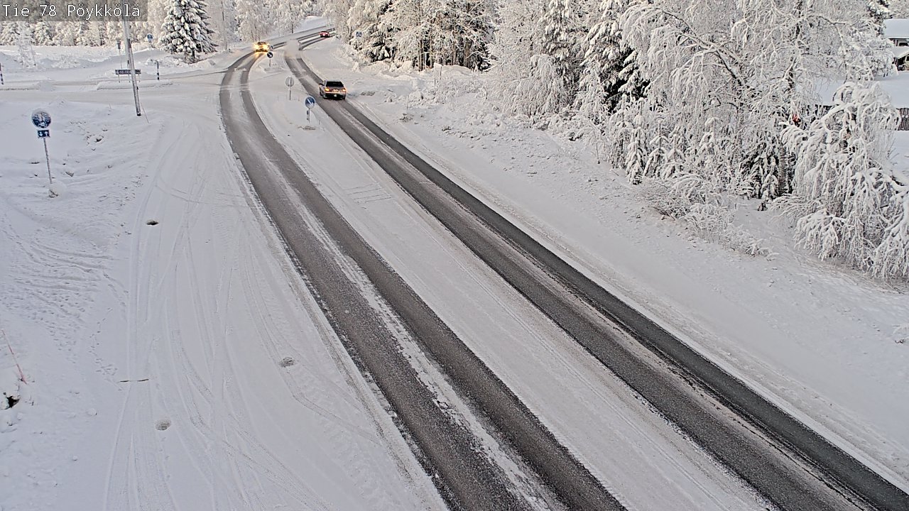 Kelikamerat Kuva Tie 78 Rovaniemi, Pöykkölä, Rovaniemi, Lappi