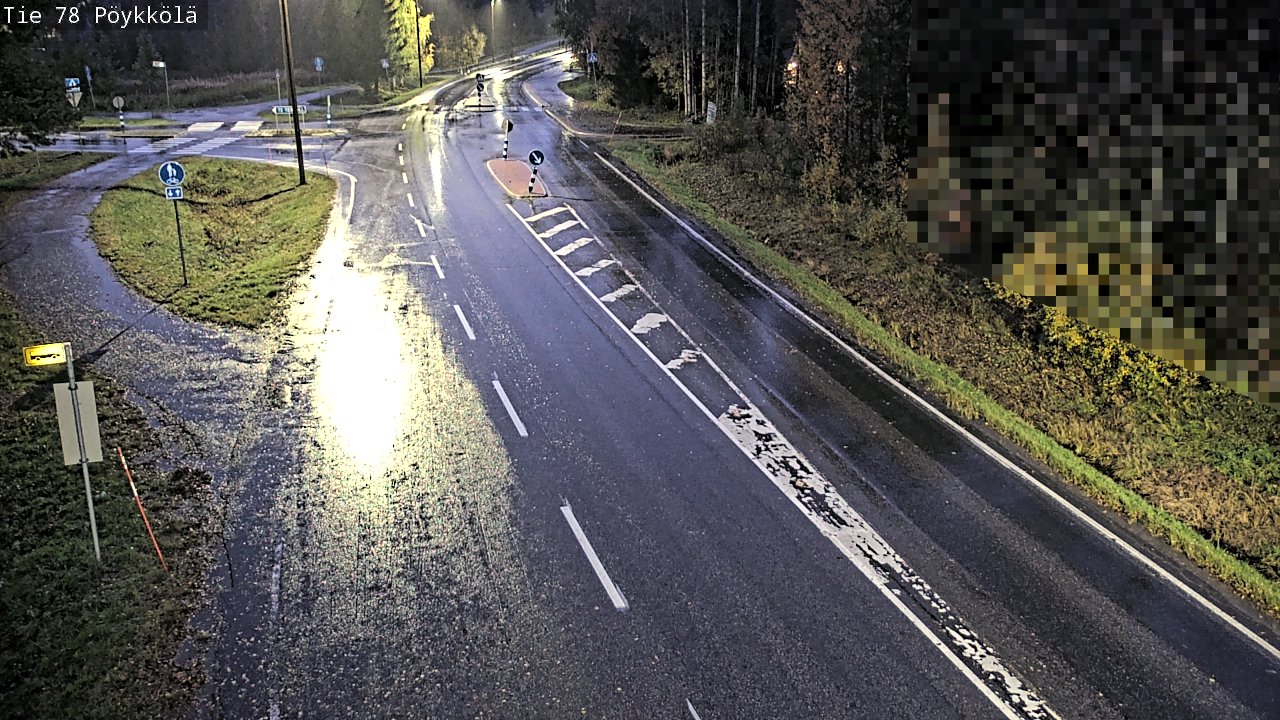 Kelikamerat Kuva Tie 78 Rovaniemi, Pöykkölä, Rovaniemi, Lappi
