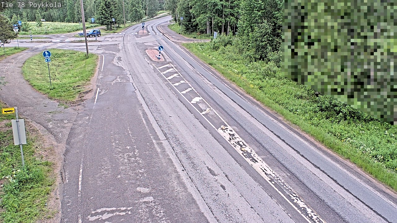 Kelikamerat Kuva Tie 78 Rovaniemi, Pöykkölä, Rovaniemi, Lappi