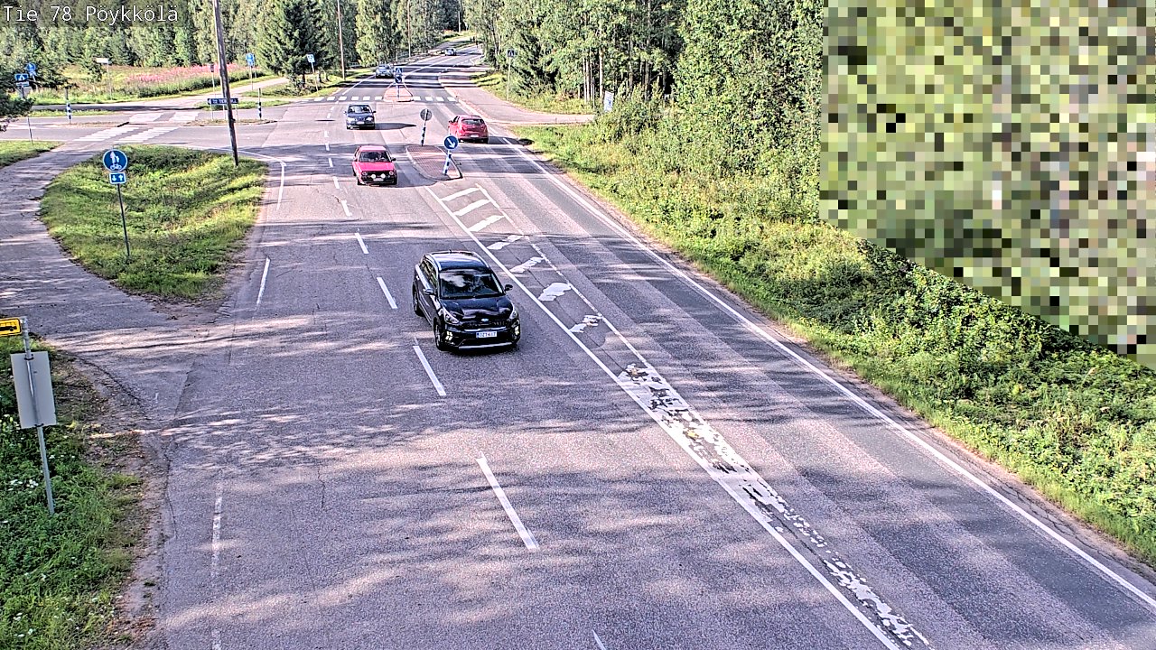 Kelikamerat Kuva Tie 78 Rovaniemi, Pöykkölä, Rovaniemi, Lappi