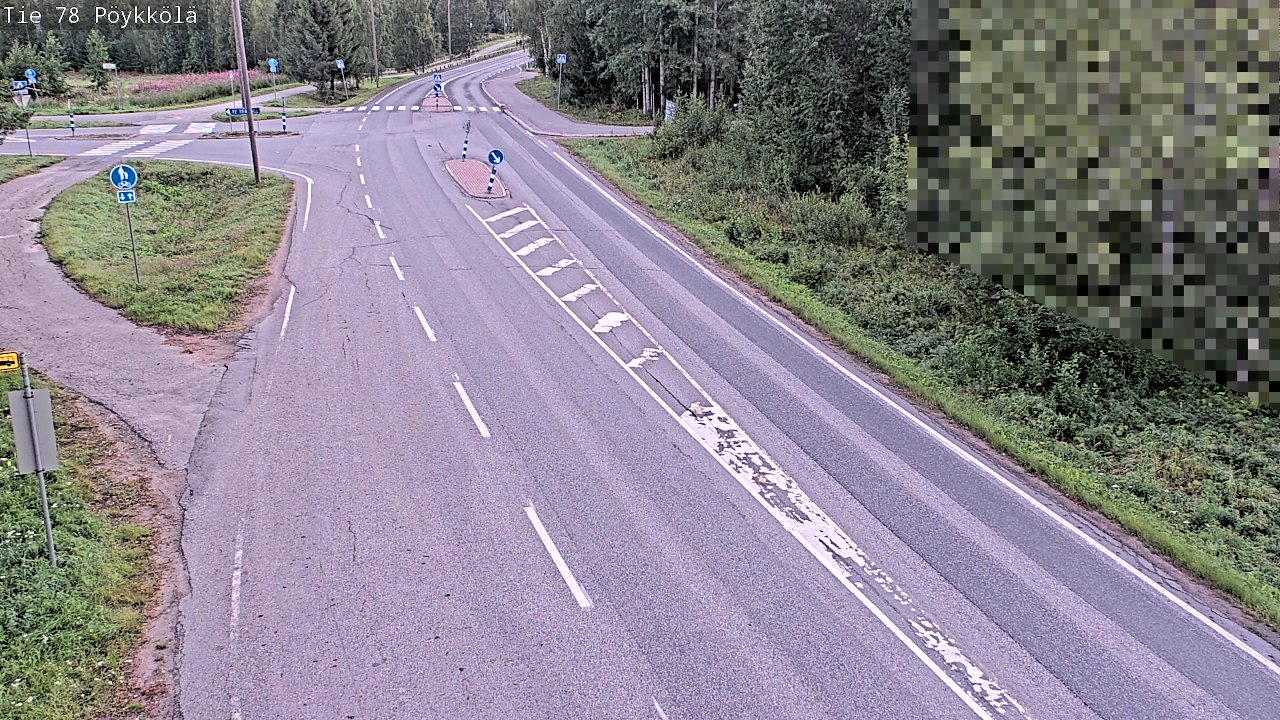 Kelikamerat Kuva Tie 78 Rovaniemi, Pöykkölä, Rovaniemi, Lappi