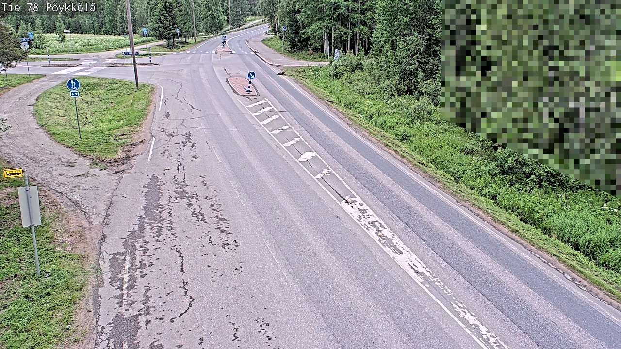Kelikamerat Kuva Tie 78 Rovaniemi, Pöykkölä, Rovaniemi, Lappi