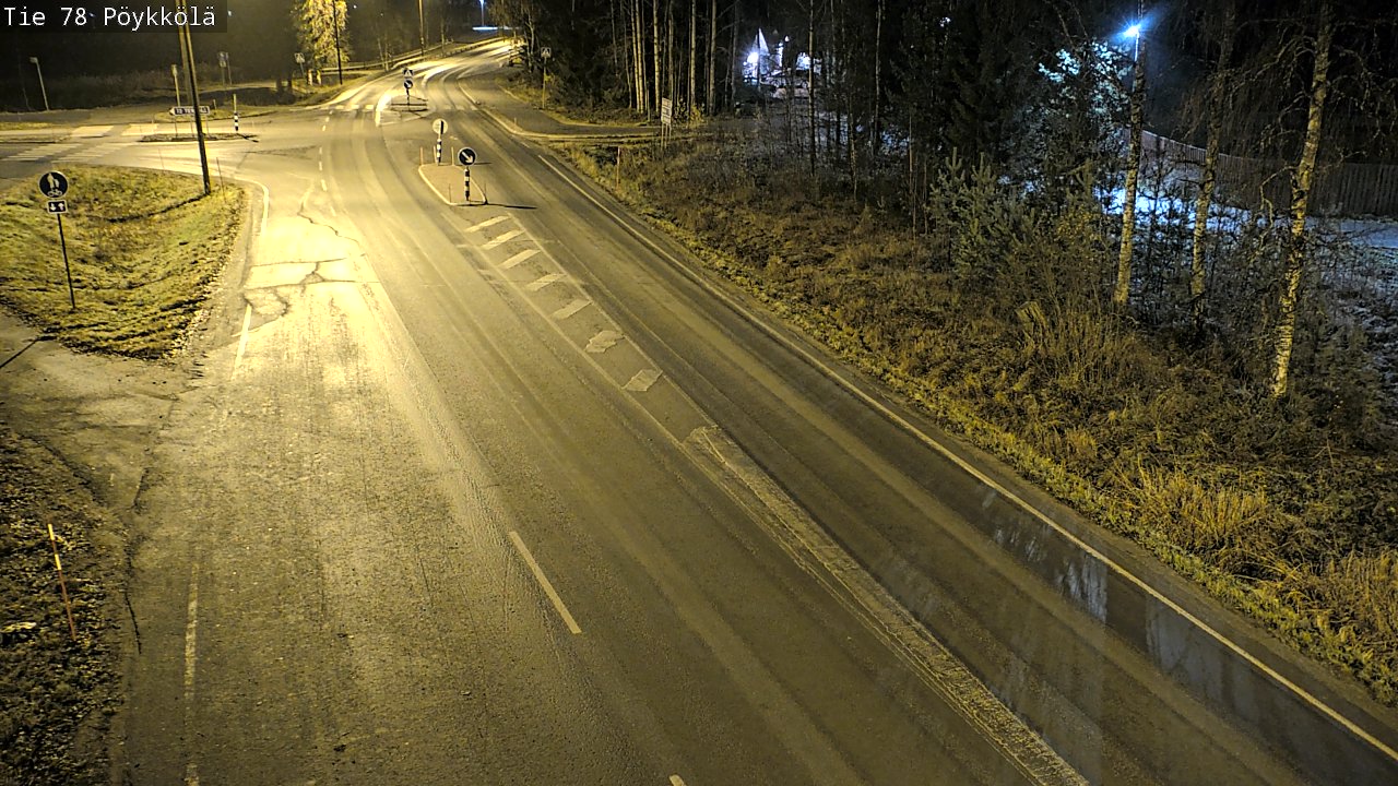 Kelikamerat Kuva Tie 78 Rovaniemi, Pöykkölä, Rovaniemi, Lappi