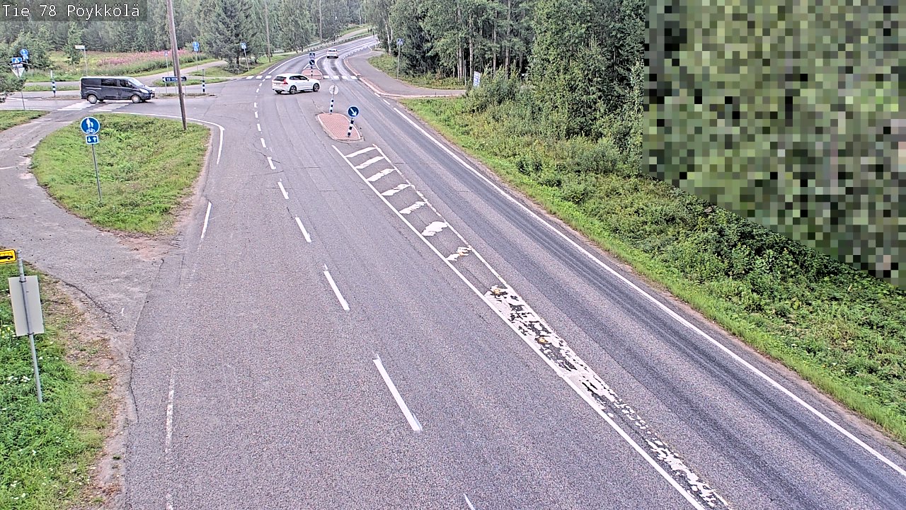 Kelikamerat Kuva Tie 78 Rovaniemi, Pöykkölä, Rovaniemi, Lappi