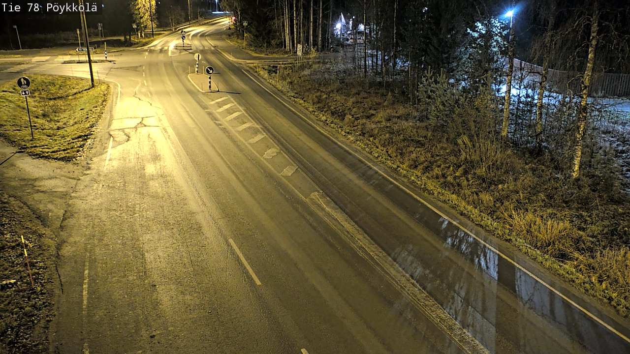 Kelikamerat Kuva Tie 78 Rovaniemi, Pöykkölä, Rovaniemi, Lappi