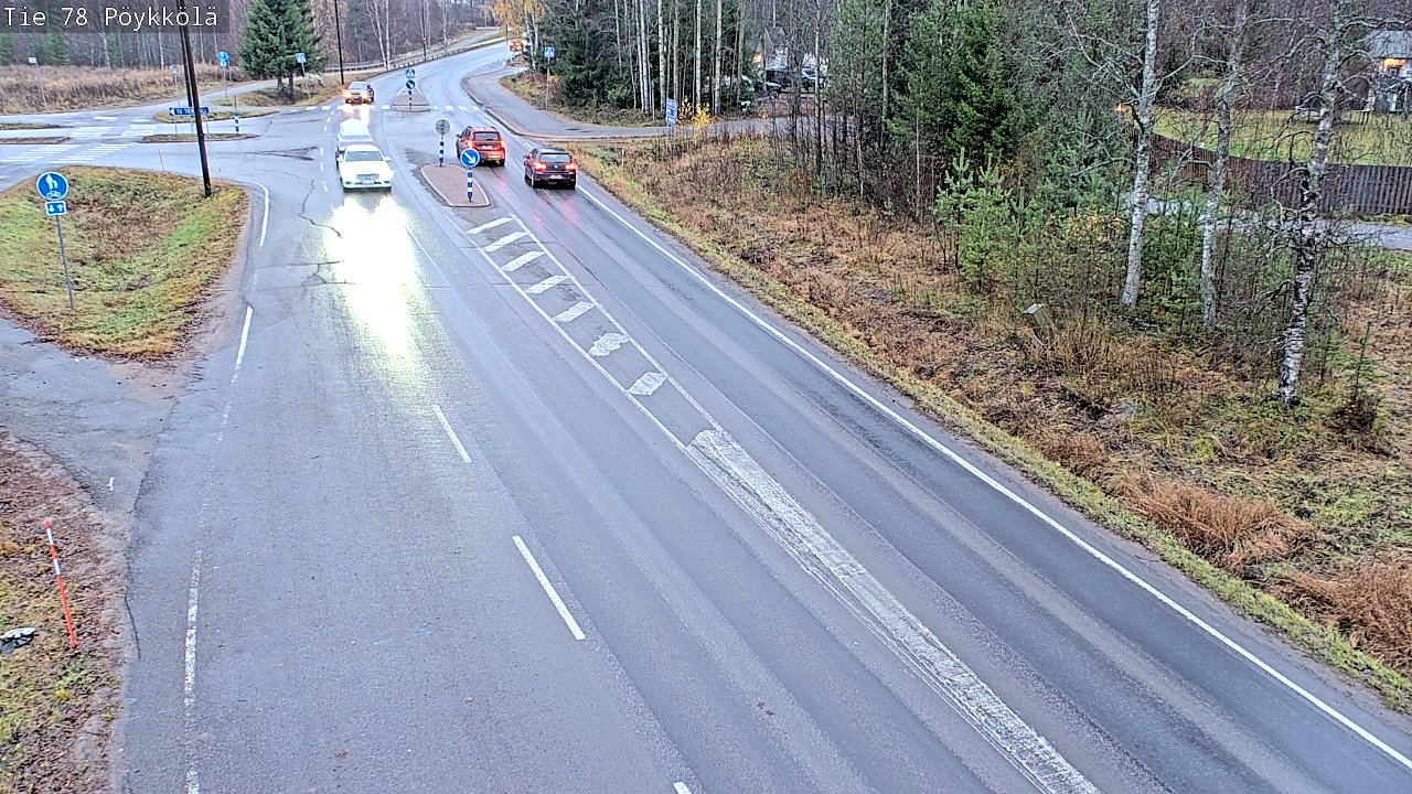 Kelikamerat Kuva Tie 78 Rovaniemi, Pöykkölä, Rovaniemi, Lappi